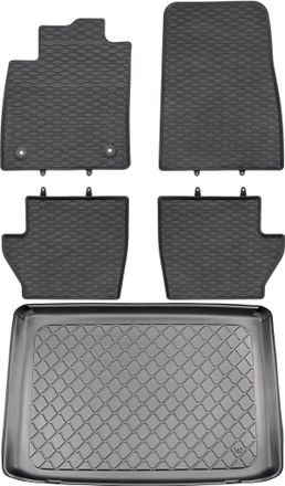 OEM Juego De Alfombrillas De Goma Para Coche Y Alfombrilla Para Maletero Para Ford Puma Crossover (desde Octubre De 2019)