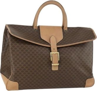 Celine Pre-owned Weekend Bags, female, Brown, Size: ONE SIZE Pre-owned Vintage Weekend Bag