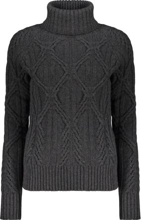 Moorer Turtleneck Jumper - female - Moorer - Cashmere Knitwear - Gray - XS - Knitwear
