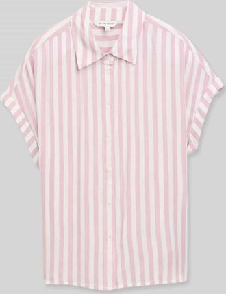 Tom Tailor Regular Fit Bluse aus reiner Viskose in Hellrosa, Gr&ouml;&szlig;e 34