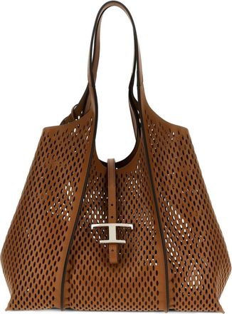 Tod's Medium T Timless shopping bag - Brown