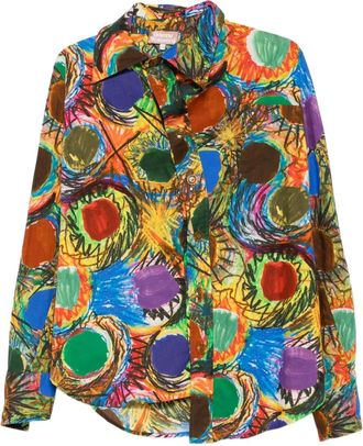 Vivienne Westwood Camicia con stampa anni 2000 - Verde