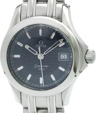 Omega Pre-owned Watches, female, Blue, Size: ONE SIZE Pre-owned Vintage Watch