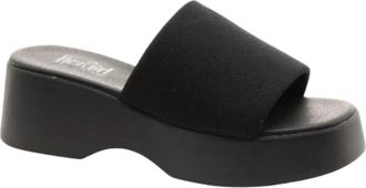 Corkys Footwear Womens Slip On Sandal In Black