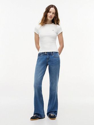 Tommy Hilfiger Faded Low Rise Bootcut Jeans