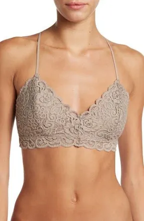 Wishlist Strappy Bralette in Cocoa at Nordstrom Rack, Size Medium