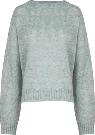 Niù Niu, Dames, Truien, Groen, Maat: M Polyamide