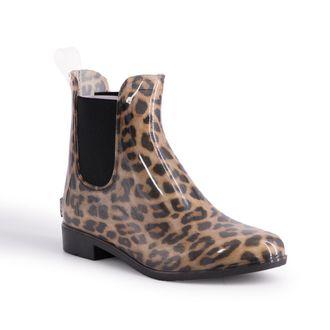Aus Wooli Australia Australia Womens Regenlaarzen Met Inbegrepen Schapenvacht Binnenzool LEOPARD