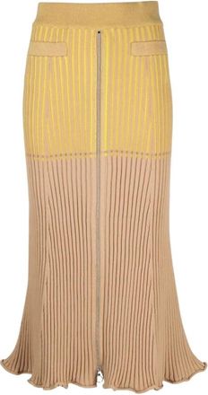 Paco Rabanne Dames, Rokken, Veelkleurig, Maat: L Katoen