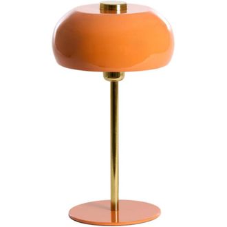 Light & Living L&aacute;mpara De Mesa - Surin - Naranja - Metal - - Light&living