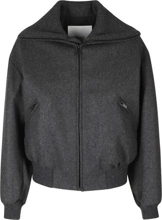 Hev&ograve; Giacca Palmintiello - - Jackets - Donna - Grigio - S