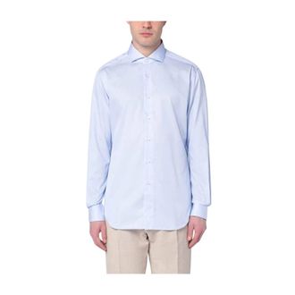 Xacus Formal Shirts - Heren - Zakelijke Overhemden - Blauw - L - Overhemden