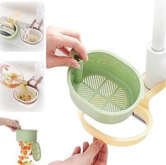 No Brand Cesta De Desag&uuml;e Para Fregadero - 1 Pieza - Colador - Escurridor De Fregadero - Cubo De Basura Para Fregadero - Escurridor De Desag&uuml;e - Dise&ntilde;o Colgant