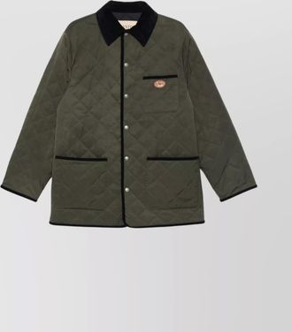 Valentino Garavani quilted jacket with three patch pockets