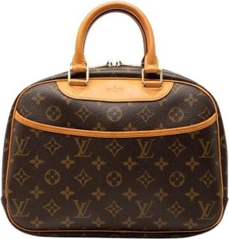 Louis Vuitton Pre-owned Trouville - Dames - Vintage Handtas - Bruin - ONE Size - Vintage