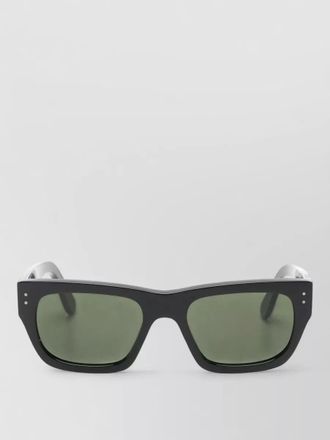 Toteme voyager rectangular sunglasses tinted lenses rivets