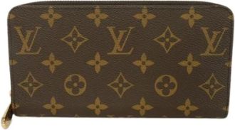 Louis Vuitton Pre-owned Wallets, female, Brown, Size: ONE SIZE Pre-owned Canvas Wallet