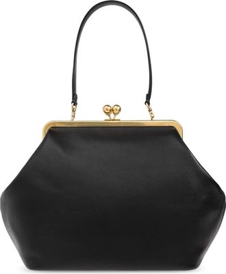 Coach Leren tas - Dames - Schoudertassen - Zwart - ONE Size - Leer - Tassen