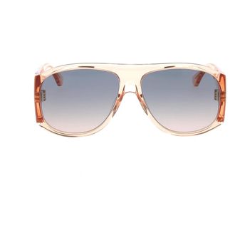 Chloé Accessoires, unisex, Geel, ONE Size, Zonnebril