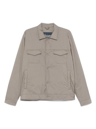 Herno Shirtjack met capuchon - Grijs
