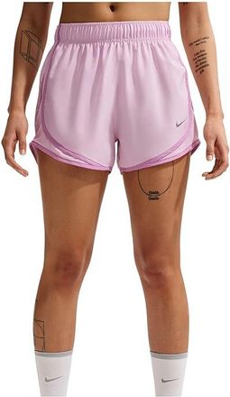 Nike Tempo Dri-FIT Mid-Rise Brief-Lined Running Shorts Womens Shorts Pink Foam/Pink Foam/Reflective Silver : LG (US 12-14) 5, Polyester