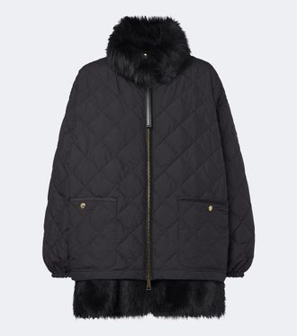 Moncler Piumino convertibile foderato in teddy