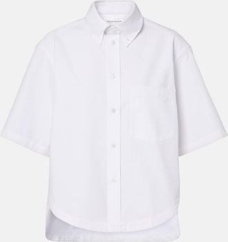 Victoria Beckham Oversized cotton shirt