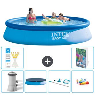 Intex Piscina Easy Set Redonda - 396x84 Cm - 7-piezas S299