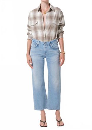 Citizens Of Humanity Womens Faye Vintage Straight Jeans In Ritual