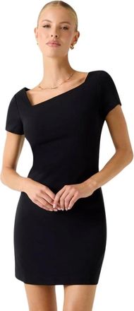 Guess Dames, Jurken, Zwart, Maat: M Viscose