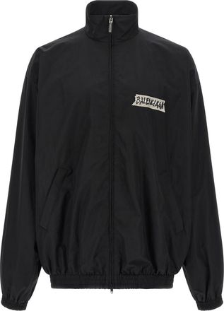 Balenciaga Black Masking Tape Sweatshirt