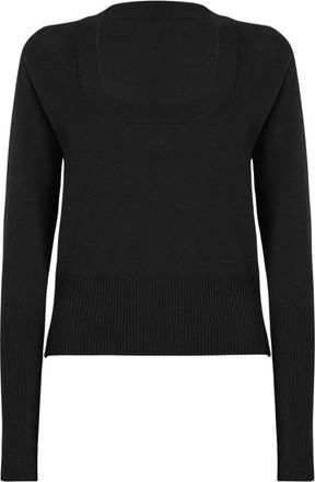 Wolford Tops - Dames - Ronde hals truien - Zwart - S - Truien & Vesten