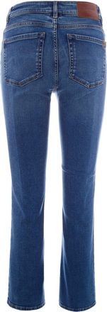 Max Mara Womens Jeans Skinny Blue Cotton