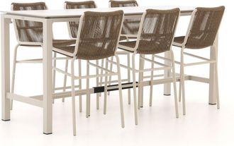 Bellagio la vita attrattiva Bellagio Caronia/Trecenta 225cm barset 7-delig stapelbaar