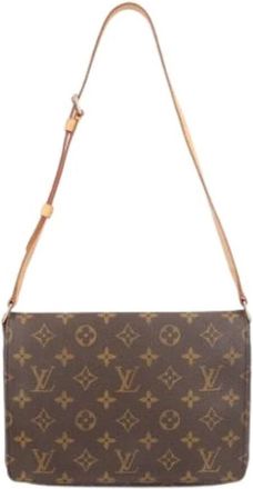 Louis Vuitton Pre-owned Shoulder Bags, female, Brown, Size: ONE SIZE Pre-owned Canvas Shoulder Bag