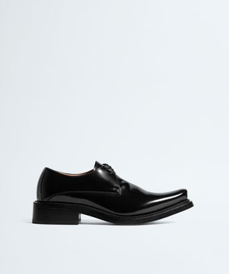 Bottega Veneta Glaston Lace-Up Shoe - Black - Women - 10