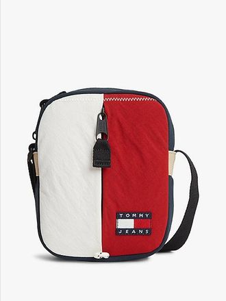 Tommy Hilfiger Archive Textile Crossbody Reporter Bag