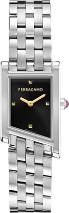 Ferragamo Asymetrique Bracelet Watch, 22mm x 36mm in Stainless Steel at Nordstrom