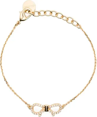 Ferragamo Vara Bow Crystal-embellished Bracelet