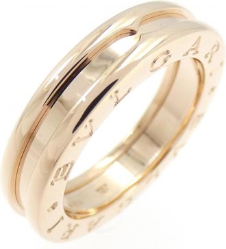 Bulgari B.Zero1 Pink Gold Pink Gold (18K) Band Ring (Pre-Owned)