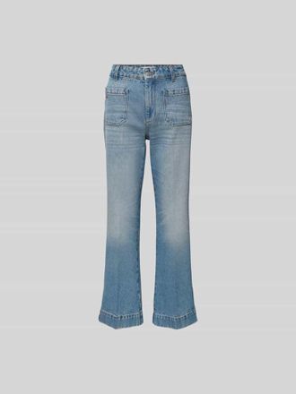 Victoria Beckham Jeans mit Eingrifftaschen in Hellblau, Gr&ouml;&szlig;e 24