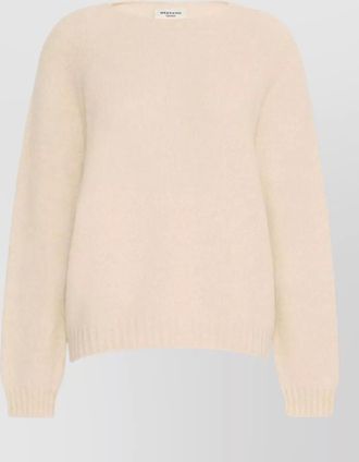 Max Mara alpaca blend relaxed-fit crew-neck sweater