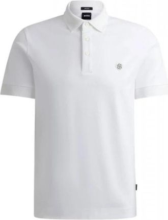 HUGO BOSS Tops > Polo Shirts - Heren - Polos - Wit - S - Tops