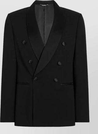 Dolce & Gabbana silk double-breasted jacket