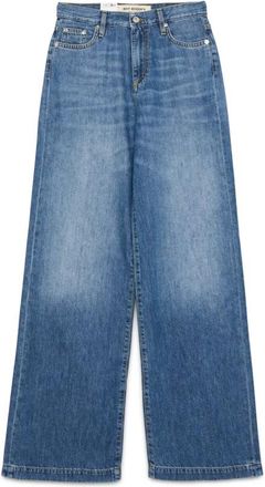 Roy Rogers Jeans, Dames, Blauw, W28, Katoen, Flare Jeans