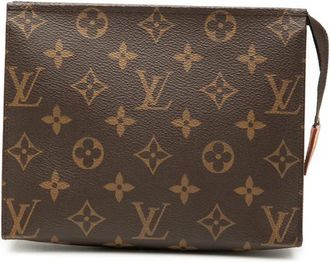Louis Vuitton Pouch Toiletry 19 con monogramma 2020 - Marrone