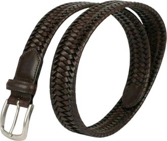 Alberto Luti Elastico Cerato Riem - Heren - Riemen - Bruin - 100 CM - Rayon - Accessoires