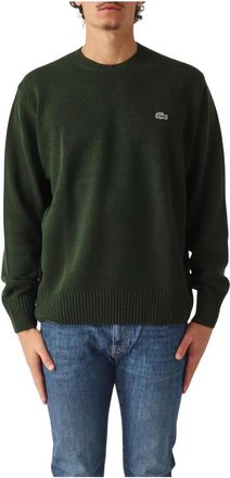 Lacoste Heren, Truien, Groen, Maat: L Wol