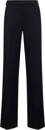 Silvian Heach Wijde broek - Dames - Wijde Broeken - Zwart - S - Broeken