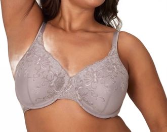 Playtex Secrets Beautiful Lift Underwire Bra In Warm Steel